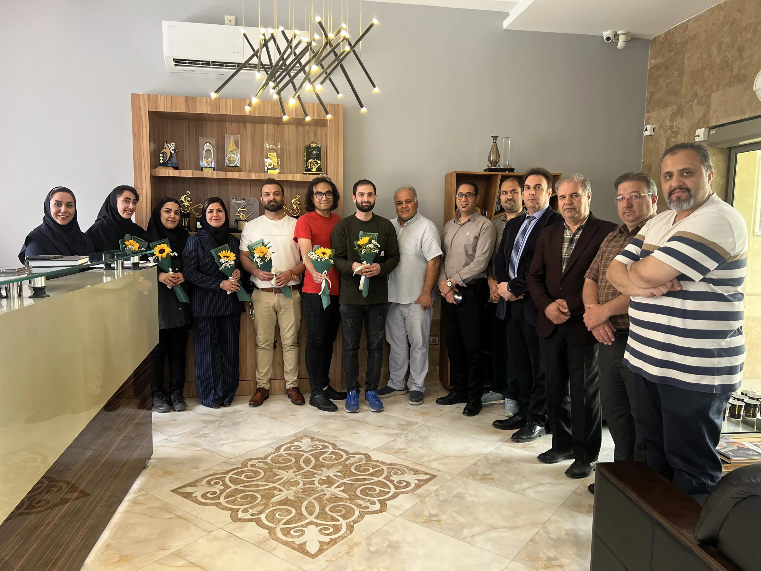 گرامیداشت روز جهانی طراحی و گرافیک در شرکت شیفته آرای شرق