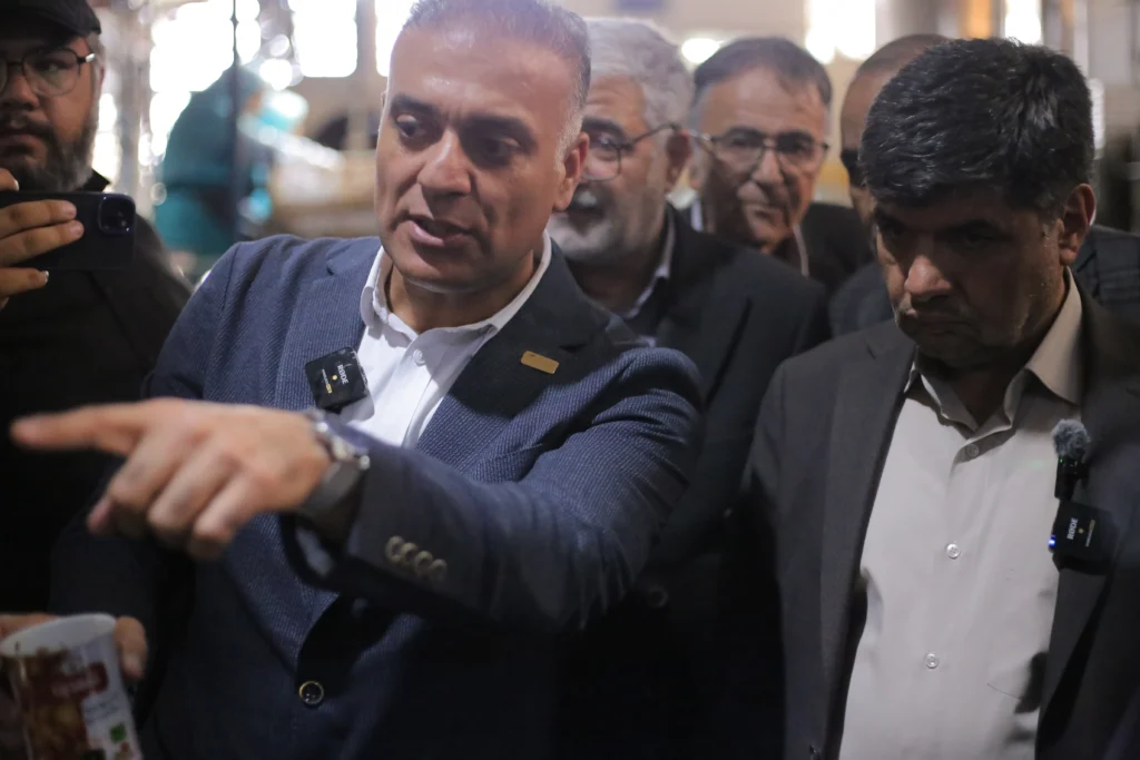 بازدید فرماندار مشهد از کارخانجات شیفته آرای شرق