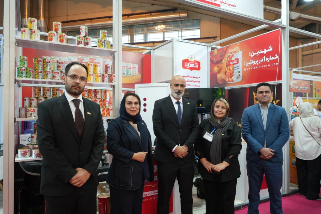 حضور شرکت کشت و صنعت شیفته آرای شرق با برند شهدین در سومین نمایشگاه محصولات غذایی سلامت‌محور Food Health Expo