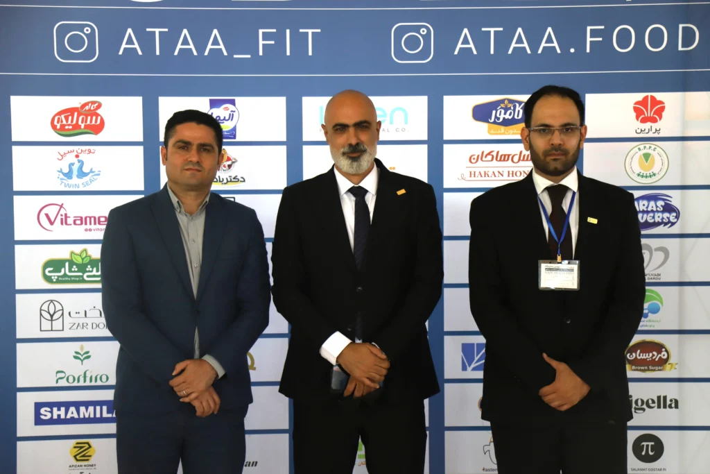 حضور شرکت کشت و صنعت شیفته آرای شرق با برند شهدین در سومین نمایشگاه محصولات غذایی سلامت‌محور Food Health Expo