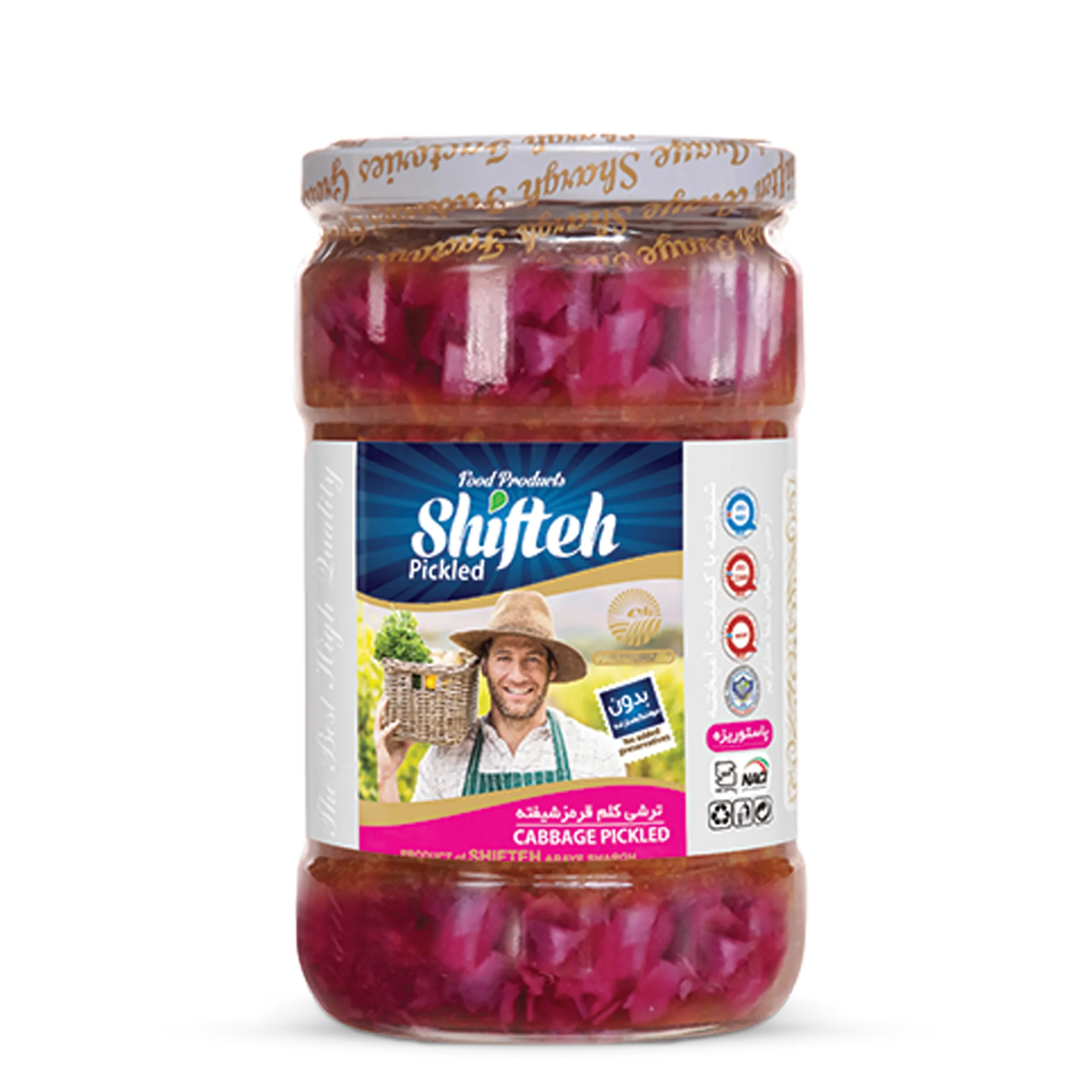 شیفته کا سرخ گوبھی کا اچار