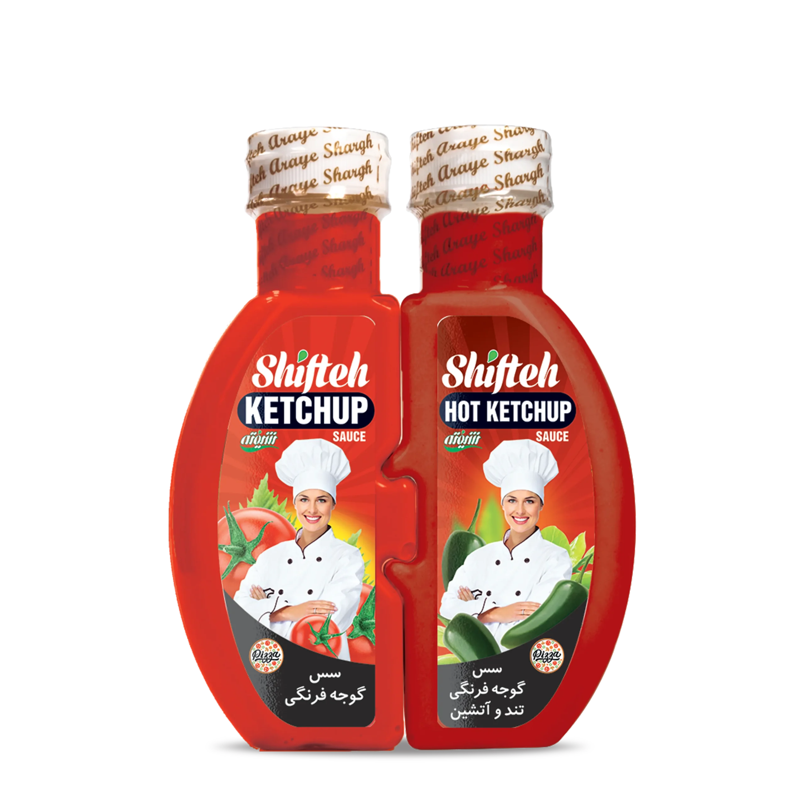 شیفته ڈبل کیچپ ساس