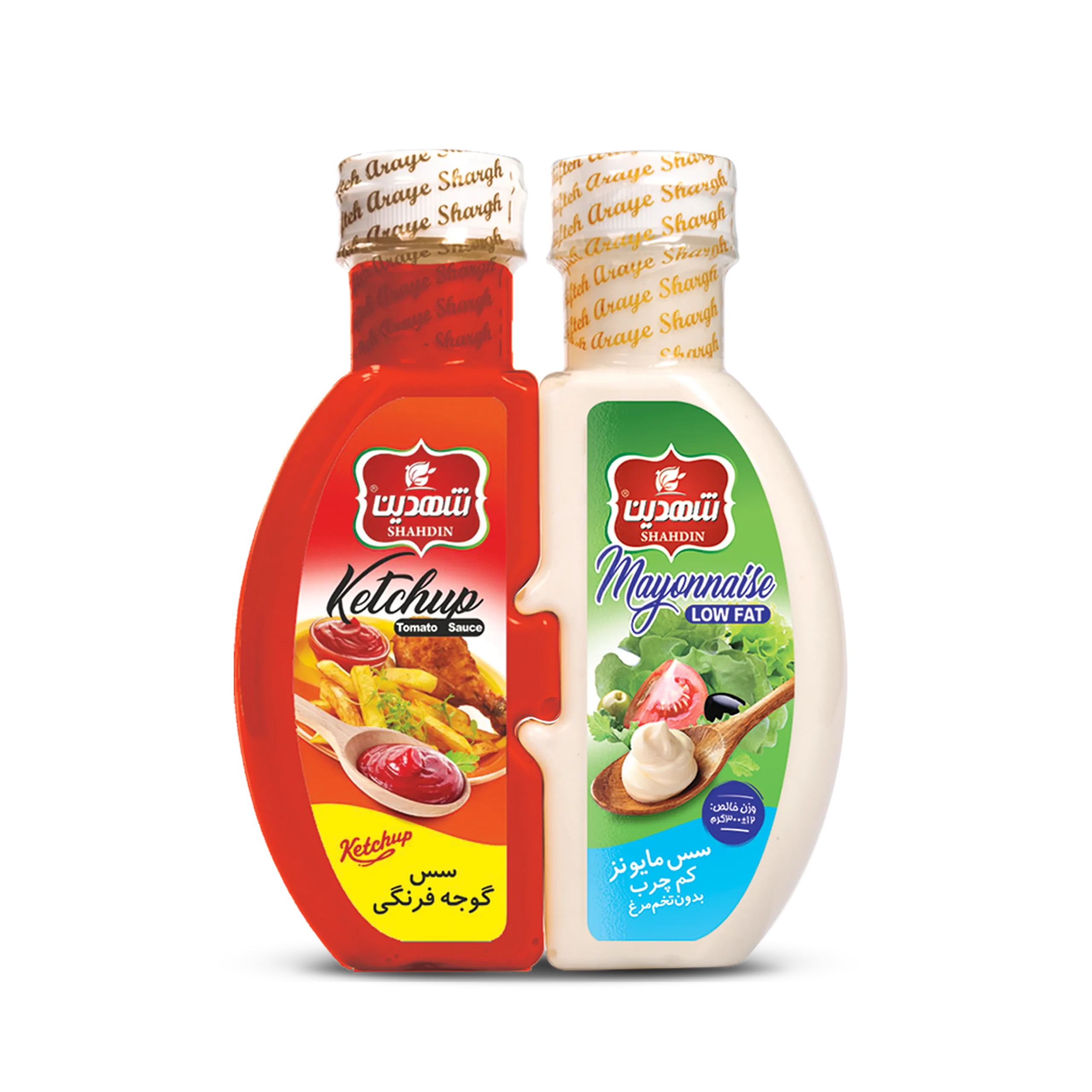 شهدین کا ڈبل سوس مایونیز اور کیچپ