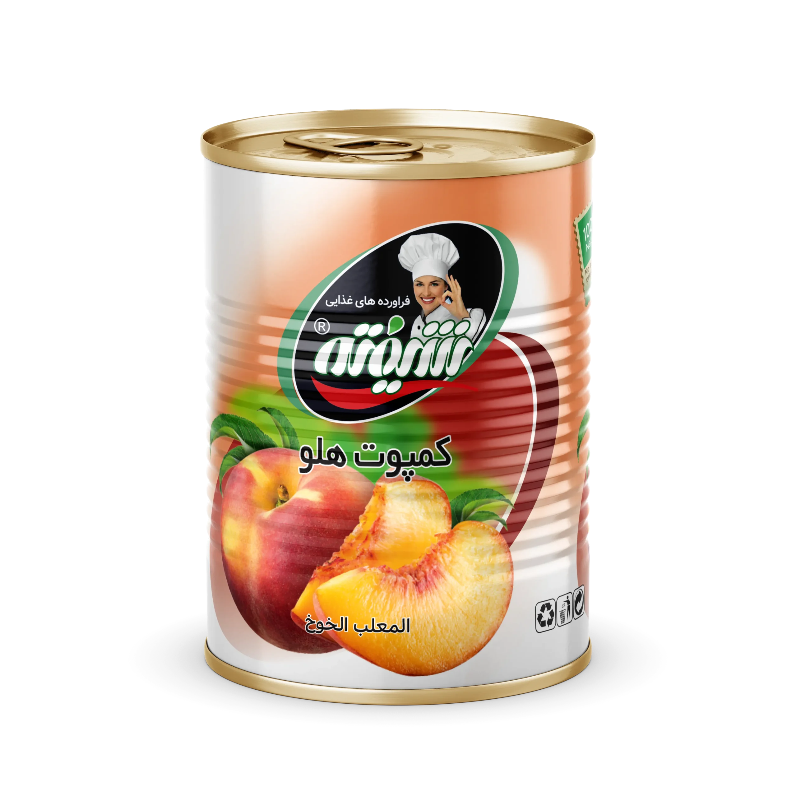 Shifteh Peach Compote (Canned)