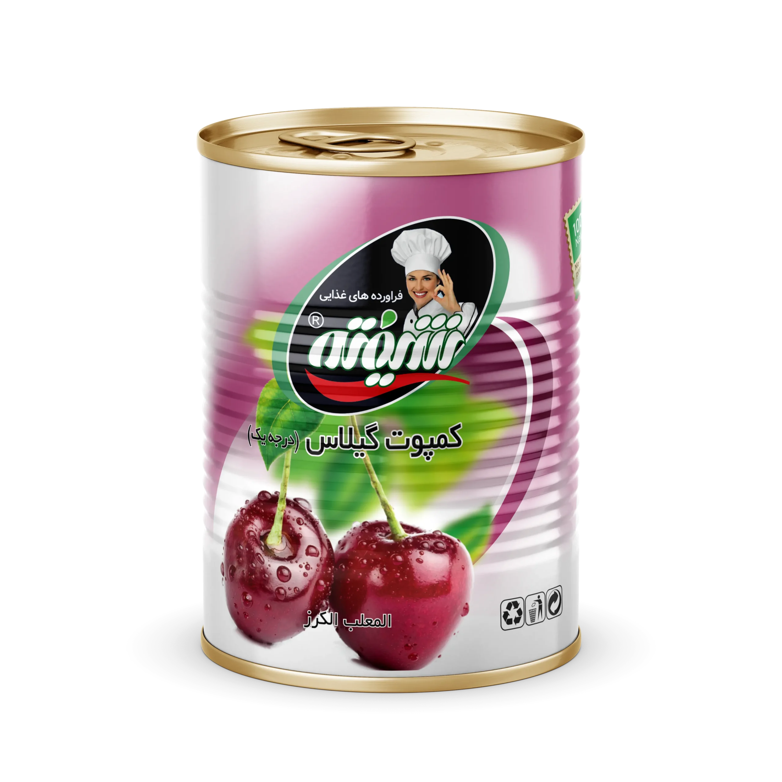 Shifteh Cherry Compote (Canned)