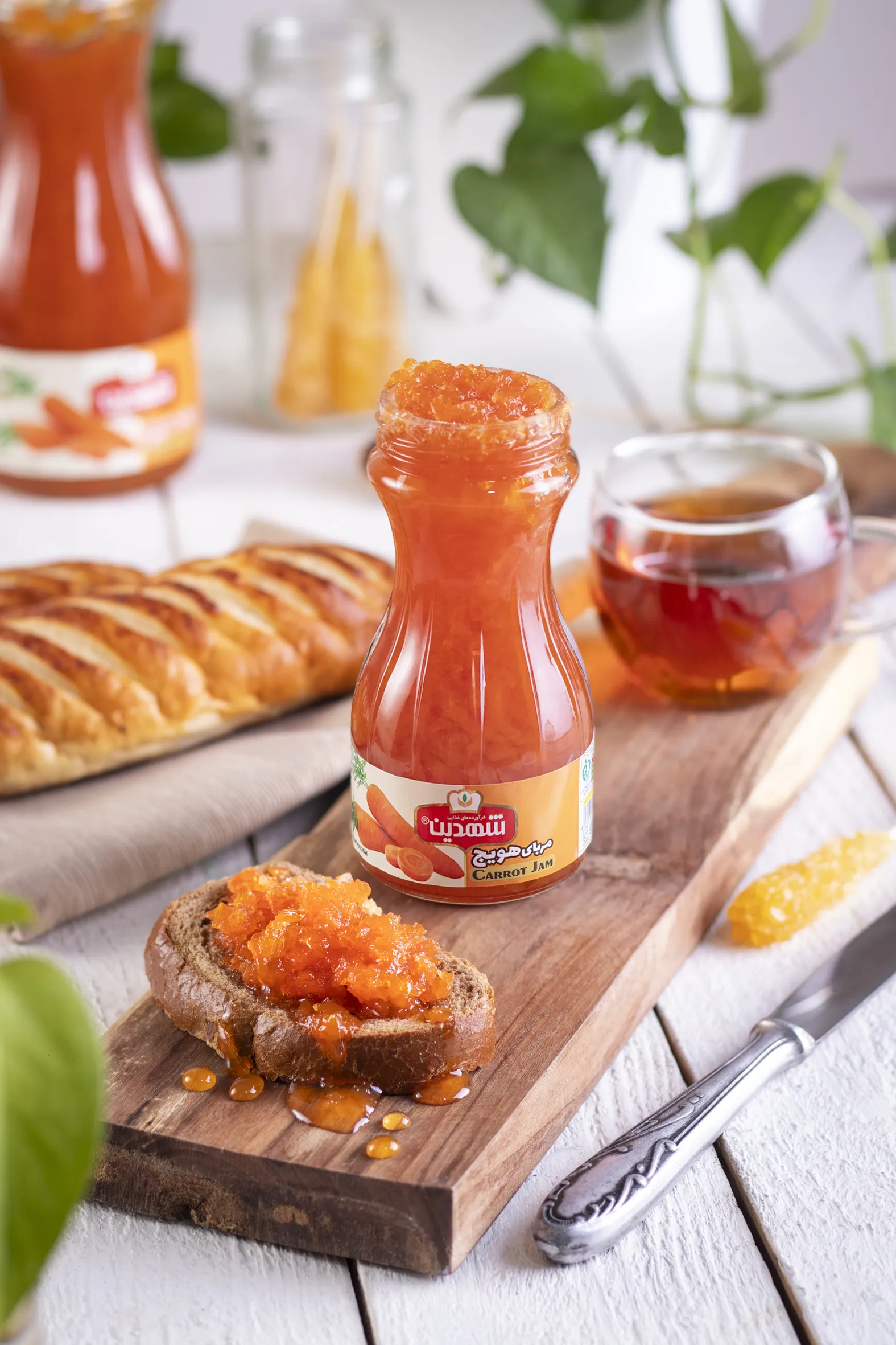 مربای هویج شهدین