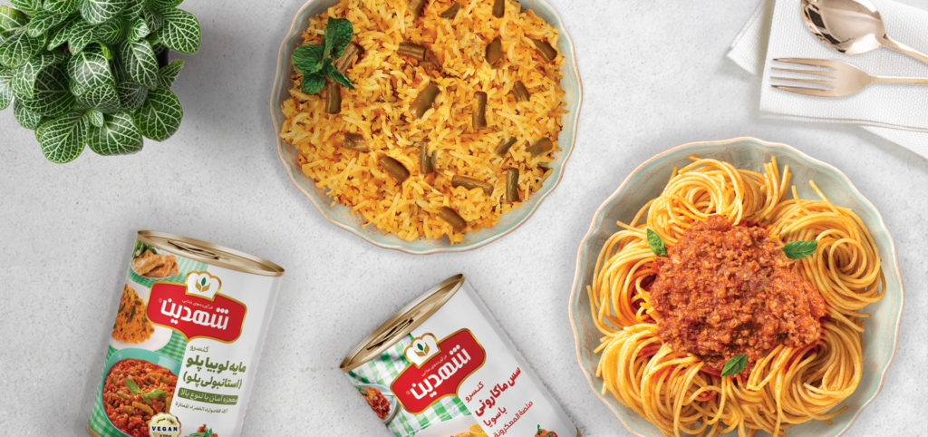 کنسرو های شهدین آقای کنسرو