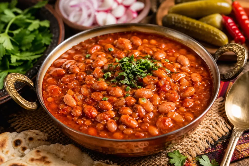 خوراک لوبیا فوری
